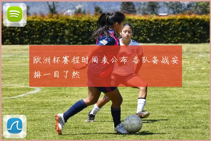 欧洲杯赛程时间表公布 各队备战安排一目了然