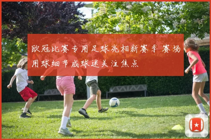 欧冠比赛专用足球亮相新赛季 赛场用球细节成球迷关注焦点