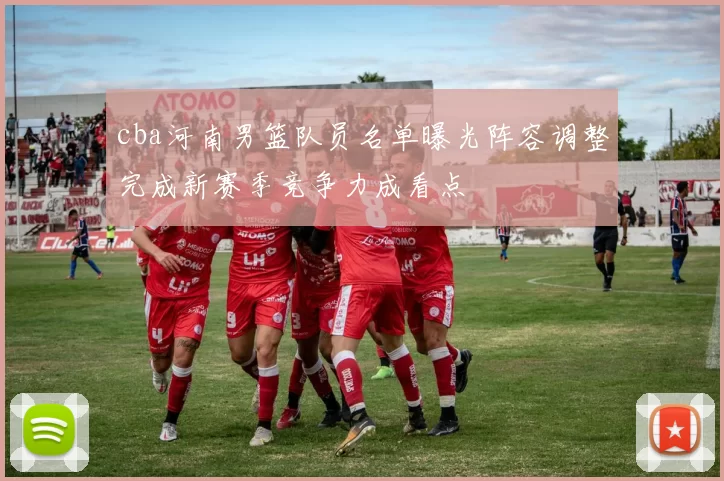 cba河南男篮队员名单曝光阵容调整完成新赛季竞争力成看点