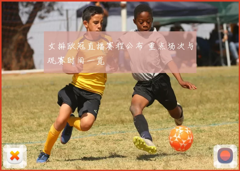 女排欧冠直播赛程公布 重点场次与观赛时间一览