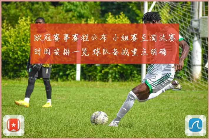 欧冠赛事赛程公布 小组赛至淘汰赛时间安排一览 球队备战重点明确